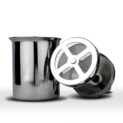 Produktbild von Milchaufschäumer, manueller Milchaufschäumer aus Edelstahl, handgehaltener Kaffee-Milchaufschäumer, manuell betriebener Milchaufschäumer(14 oz/400 ml)