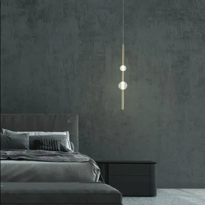 Zdjęcie produktu dla Lampa wisząca LED 8W VAKU LP-719/2P GD Light Prestige