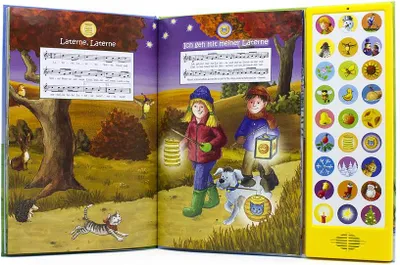 Produktbild von 27-Button Soundbuch - Die schönsten Kinderlieder zum Mitsingen