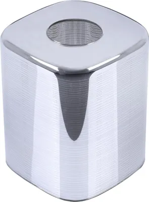 Image de Abat-jour Boco Chrome Cube 10 cm - abat-jour moderne en verre cube pour un éclairage élégant