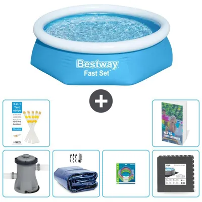 Image de Bestway Fast Set Rond - 244 x 61 cm - 7 pièces S177