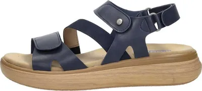 Image de Wolky Amara Sandalen Plat - Blauw - Maat 39