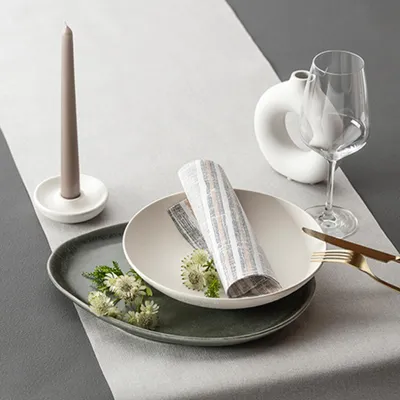 Produktbild von Papstar 84805, Rund, Grau, 7 h, 50 Stück(e)