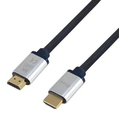 Produktbild von Equip HDMI 2.1 Ultra High Speed-Kabel, 0.5m, 8K/60Hz, 4K/120Hz, 0,5 m, HDMI Typ A (Standard), HDMI Typ A (Standard), Schwarz