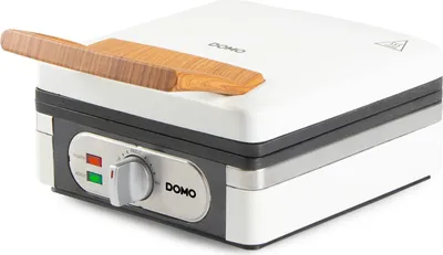 Produktbild von Waffeleisen - DOMO - DO9274W - 1400 W - 2 XL-Waffeln - Weiß