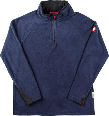 Produktbild von Engelbert Strauss Herren Fleecepullover troyer dryplexx micro Dunkelblau Fleece Gr. M