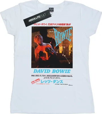 Produktbild von David Bowie - T-Shirt für Damen BI16728 (XXL) (Weiß)