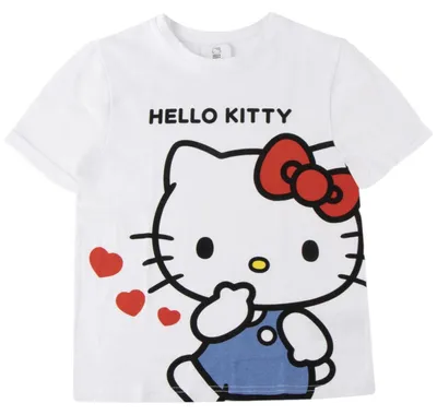 Zdjęcie produktu dla Koszulka Hello Kitty, biała, 152 cm