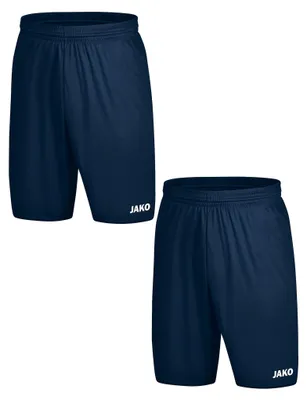 Produktbild von JAKO Kurze Sporthose 2er-Set Shorts Elastisch Kordelzug Größe: