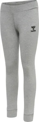 Produktbild von hummel hmlMOVE GRID Baumwolle TIGHTS KIDS - GREY MELANGE - 176
