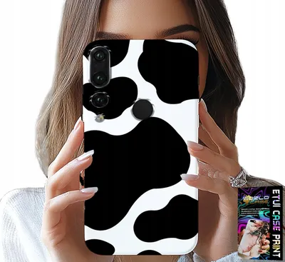 Image de Étui Pour Huawei P20 Pro - Patchs De Vache Noir Et Blanc, Motifs À La Mode.