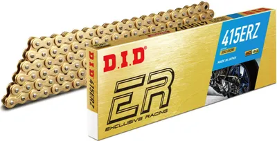 Produktbild von Rollenkette DID415ERZ(G&G)/116C Kette offen mit Clipschloss (RJ)