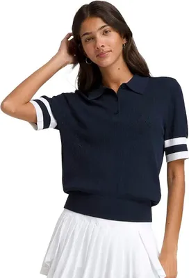 Produktbild von Wilson Es Kurzarm-poloshirt Blau M Frau Blau M