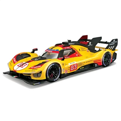 Ferrari 499P LMH 2024 #83 Gelb 1:18 Modellauto