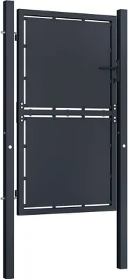Immagine prodotto di Cancello da giardino in acciaio 100×175 cm antracite