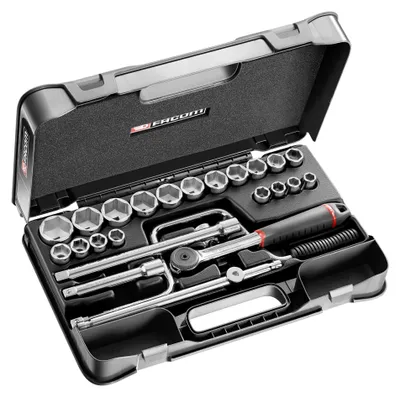 Produktbild von Facom Steckschlüssel-Set 1/2 S.161B, 25-tlg