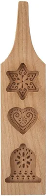 Produktbild von ORION Holzform für Lebkuchen Plätzchen dekorativ Holzdekoration WEIHNACHTEN