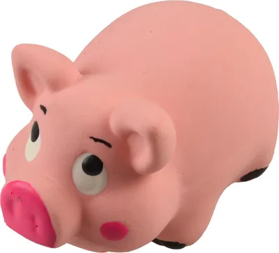 Produktbild von Duvo+ Hundespielzeug Schwein unschuldig Latex rosa