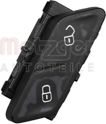 Produktbild von METZGER Zentralverriegelungs-Schalter Schalter Zentralverriegelung 09161132 für VW Golf VII Schrägheck (5G1, BQ1, BE1, BE2)