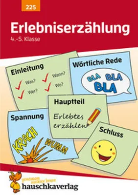 Produktbild von Deutsch 4./5. Klasse Übungsheft - Erlebniserzählung
