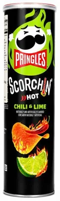 Produktbild von Pringles Scorchin Hot Chili & Lime 158g