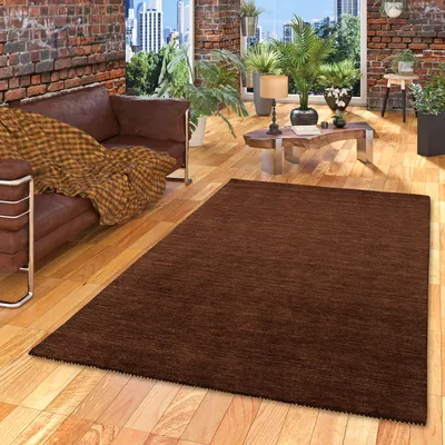 Produktbild von Natur Teppich Indo Gabbeh Ella Braun, Größe:120x180 cm