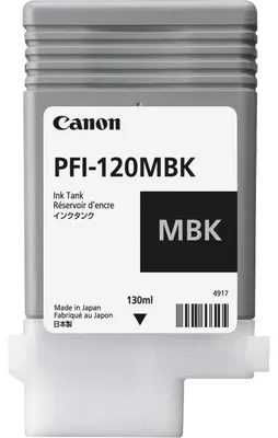 Produktbild von Canon PFI-120 MBK Tinte matt schwarz