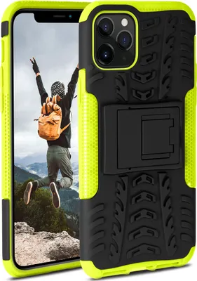 Produktbild von TANK-Case für iPhone 11 Pro, Farbe:Lime