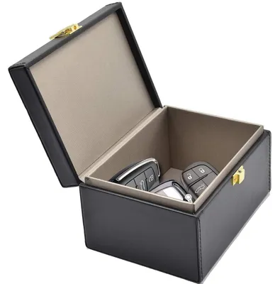 Productafbeelding van Autosleutelbox, Keyless Go-bescherming, RFID-afscherming, zwart