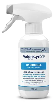 Produktbild von Vetericyn VF plus Hydro-Gel 250ml Spray Hund Katze Desinfektion Reinigung