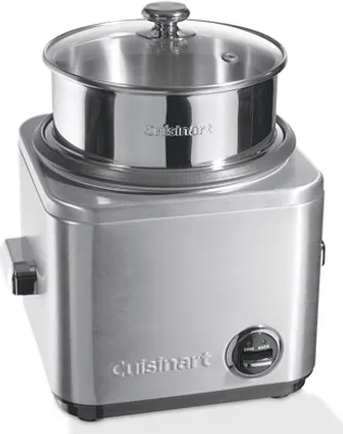 Produktbild von Cuisinart CRC-400, Edelstahl, Edelstahl, Steaming Tray, rice spoon, measuring cup, Glas, 450 W, 200 mm