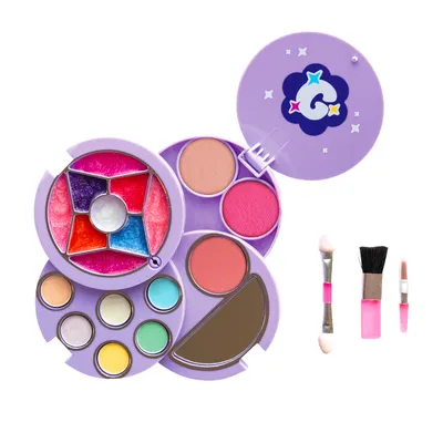 Produktbild von Smoby Glam Kinderkosmetik Make-up Palette, Kinder-Schminkset, ab 6 Jahre