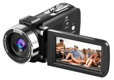 Produktbild von INF 4K Digitalkamera 42MP, 18x Digitalzoom, 3.0 inch Klappdisplay Vlogging