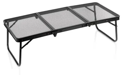 Obrázek produktu pro Vilde | Kempingový stůl skládací - 90x40x26,5 cm - Hliníkový kufříkový stůl outdoor