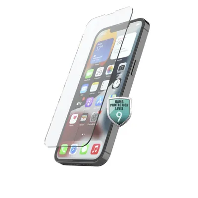 Produktbild von Hama Echtglas-Displayschutz Premium Crystal Glass für iPhone 14 Pro (00216344)
