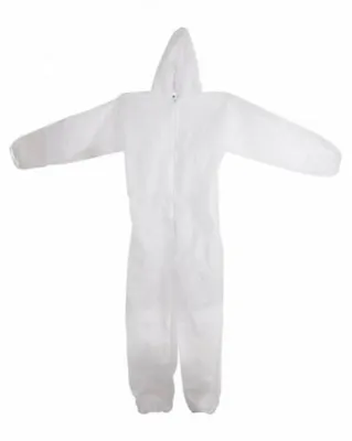 Obrázok produktu pre Levior Biely polypropyl. overal XL s kapucňou