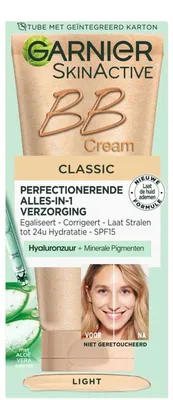 Obrázok produktu pre Garnier Skinactive Face Skin Nat BB Cream Classic Light 50ml, BB Cream, Licht, Frauen, Licht, Light, Beige