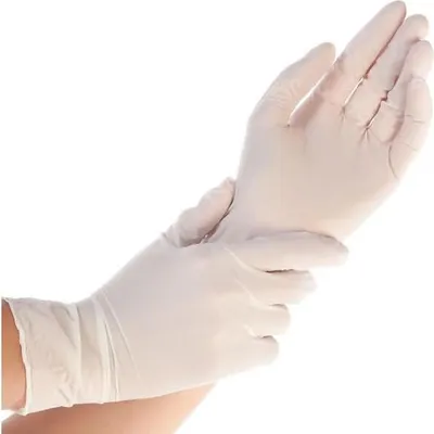 Zdjęcie produktu dla Rękawice nitrylowe Hygostar "Safe Premium" Biały : XXL Rozmiar: XXL