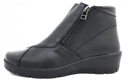 Productafbeelding van Aco Hellica 04 Damenschuhe Reißverschluss Stiefel Schwarz Freizeit