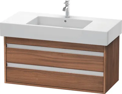 Produktbild von Waschtischunterbau KETHO 455x1000x480mm nussbaum natur nussbaum natur