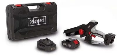 Produktbild von Scheppach PCS6-20ProS Gehölzschneider 130mm Schwert inkl. Akku Ladegerät, Koffer