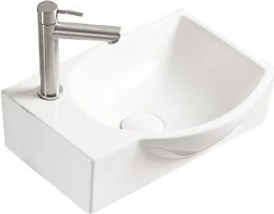 Immagine prodotto di Mexen Mista lavabo da appoggio destro 40 x 28 cm, bianco - 22174000R