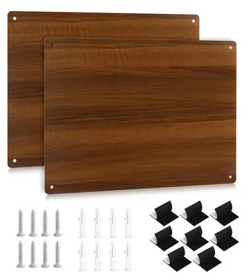 Immagine prodotto di Elzusha - Lavagna magnetica A3 con aspetto in legno, confezione da 2 pezzi