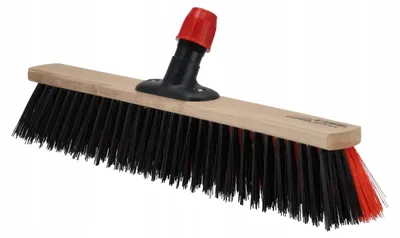 Produktbild von Schmith Premium Teleskopbesen Breite 50 cm | verstellbarer Stiel | Nylonborsten Besen für Terrasse & Garten