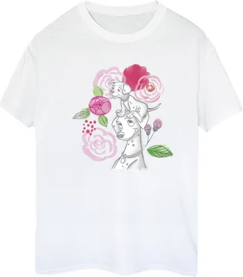 Produktbild von Disney - "101 Dalmatians" T-Shirt für Damen BI26083 (XL) (Weiß)