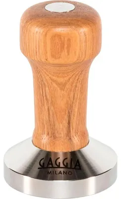 Produktbild von Gaggia Tamper mit Holzgriff Eschenholz, 58 mm
