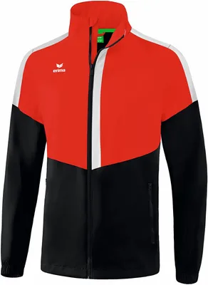 Produktbild von erima Squad Allwetterjacke 128 rot/schwarz/weiß