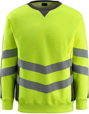 Immagine prodotto di MASCOT® unisex Warnschutz-Langarmshirt Wigton  gelb Größe L