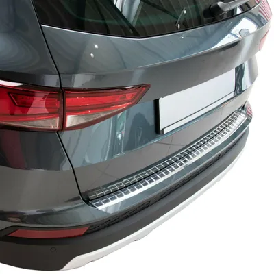 Produktbild von Ladekantenschutz Edelstahl MIT ABKANTUNG für Seat Ateca (Typ KH7) ab 2016