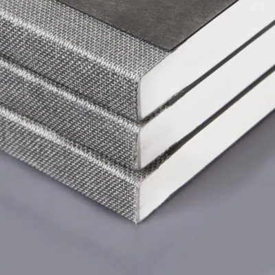 Produktbild von Kladde Fact!plus A5 gedottet 96 Blatt 90g/qm Karton-Einband flexibel Gummizugverschluß schwarz Packung mit 5 Stück